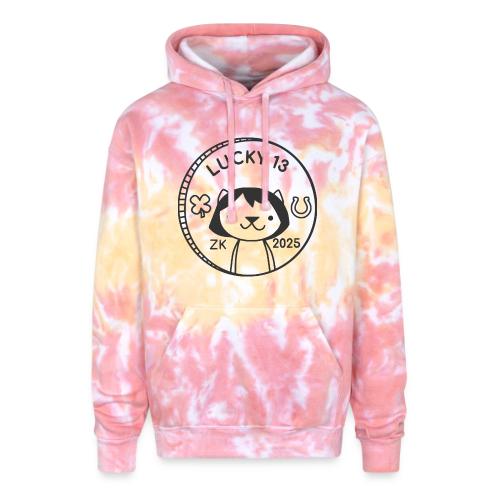 ZK2025 Lucky 13 - Adult Tie Dye Hoodie