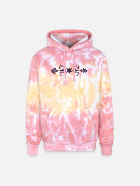 Ornament - Adult Tie Dye Hoodie - funnel cake