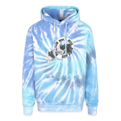 Limited Edition Rescue Design - Adult Tie Dye Hoodie
