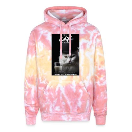 The Cool Cat - Adult Tie Dye Hoodie