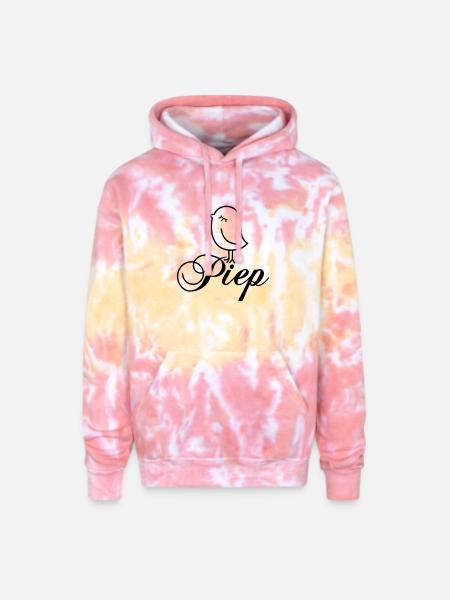 Sparrow “Piep” - Adult Tie Dye Hoodie - funnel cake