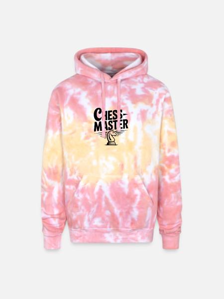 Chess Master Knight - Adult Tie Dye Hoodie - funnel cake
