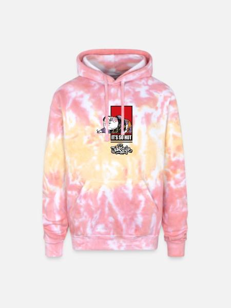 JunStyle Premium Streetwear Fury Heatwave 08 - Adult Tie Dye Hoodie - funnel cake