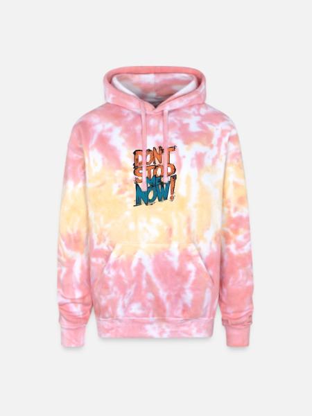 Limitless Energy Burst - Adult Tie Dye Hoodie - funnel cake