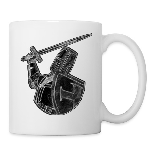 Crusader Black and White - Coffee/Tea Mug