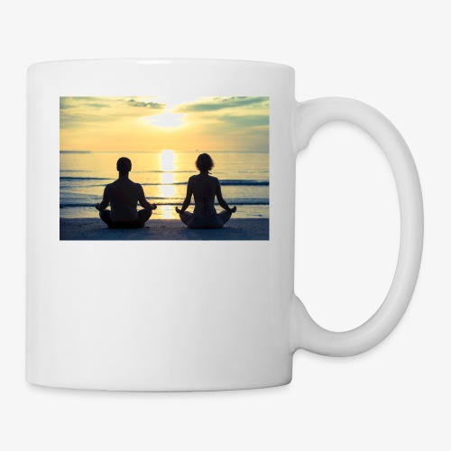 Meditation Couple In The Face of a Sunset - Coffee/Tea Mug