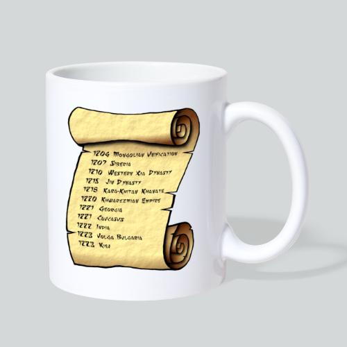 genghis-scroll - Coffee/Tea Mug