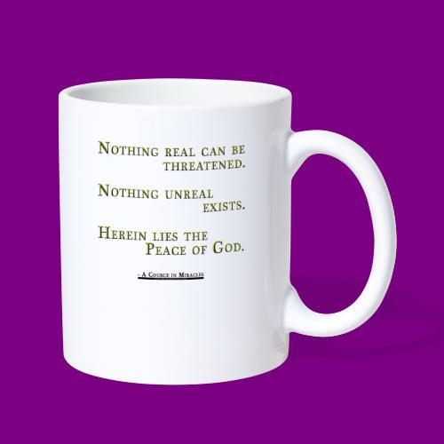 Peace of God - A Course in Miracles - Coffee/Tea Mug