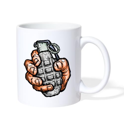 Hand Grenade In Comics Style - Coffee/Tea Mug