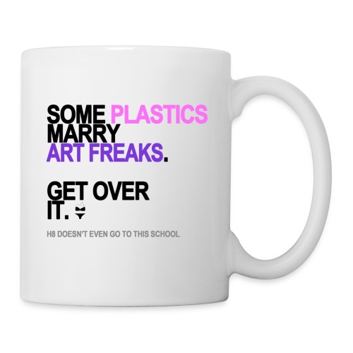 some plastics marry art freaks lg transp - Coffee/Tea Mug