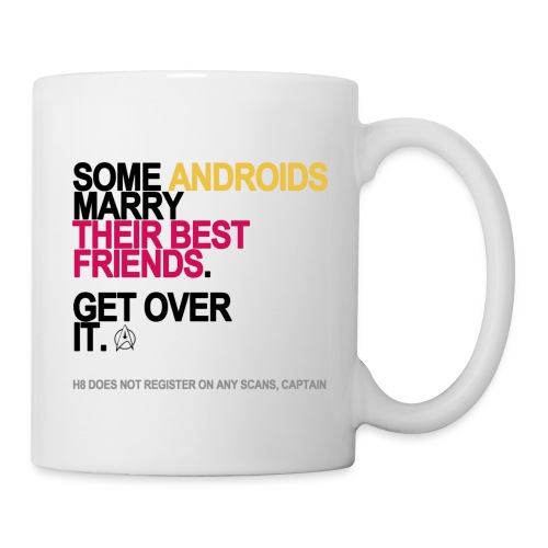 some androids marry bffs lg transparent - Coffee/Tea Mug