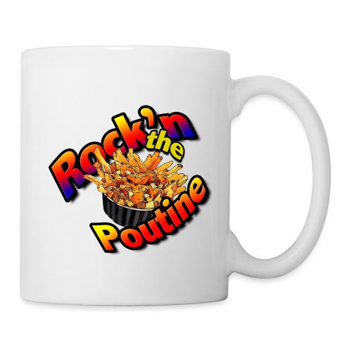 rockn the poutine tshirt art - Coffee/Tea Mug