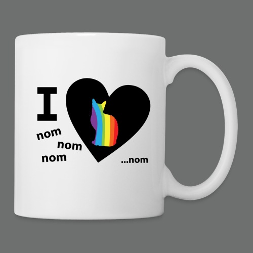 I love pussy nom LGBT Funny Pride - Coffee/Tea Mug