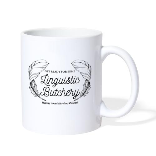 Linguistic Butchery (Black) - Coffee/Tea Mug