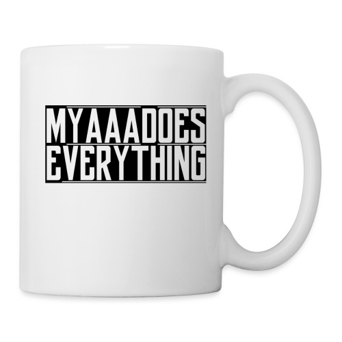 MyaaaDoesEverything (Black) - Coffee/Tea Mug