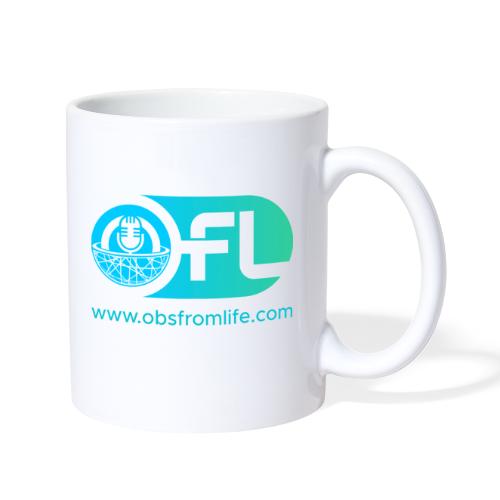 Observations from Life Logo with Web Address - Coffee/Tea Mug