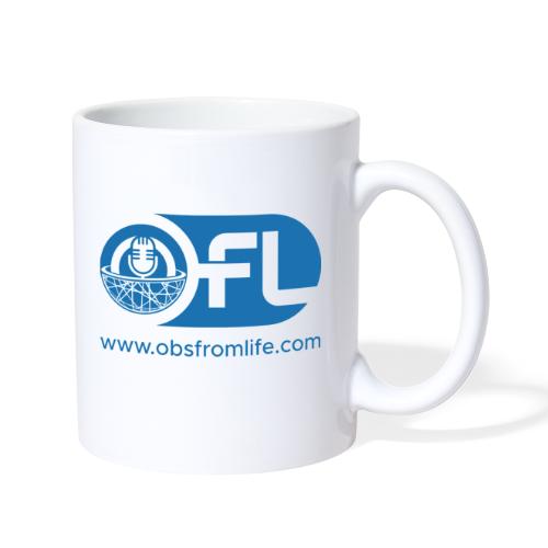 Observations from Life Logo with Web Address - Coffee/Tea Mug