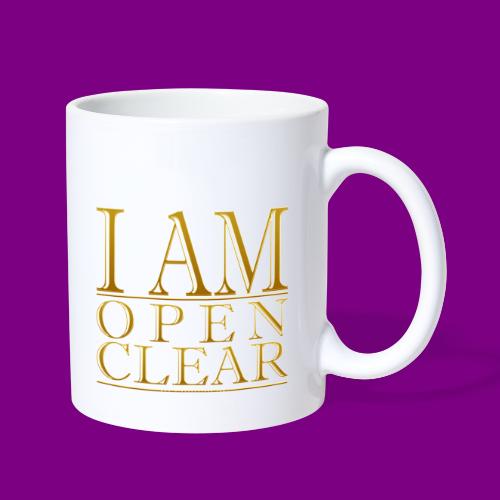I AM Open Clear Gold - Coffee/Tea Mug