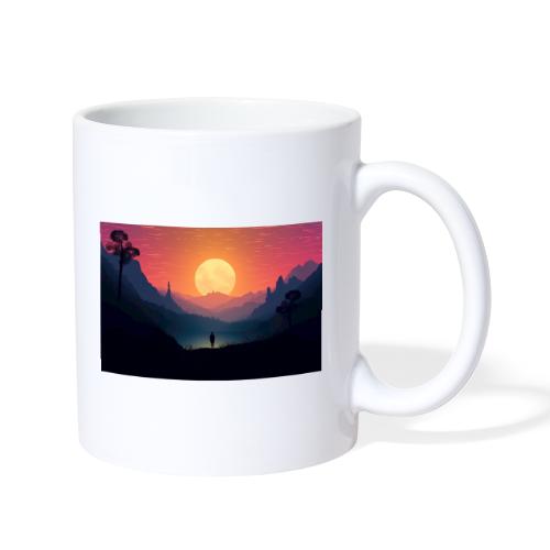 Sunset Adventure Mountain Landscape - Coffee/Tea Mug