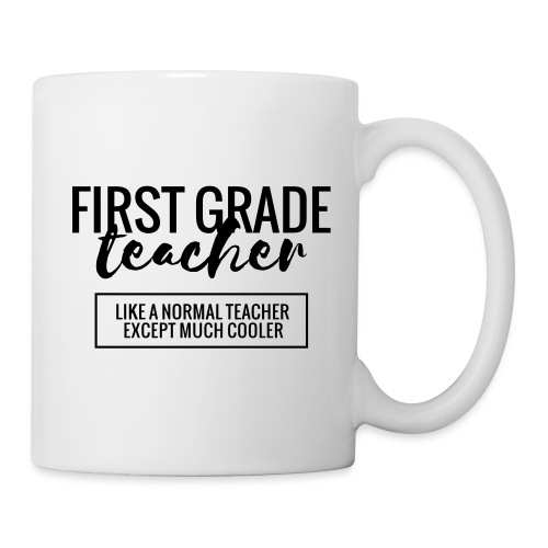 Cool 1st Grade Teacher Funny Teacher T-Shirt - Coffee/Tea Mug