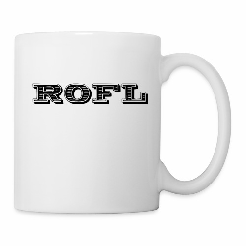 Rofl - Rolling on the floor laughing - Coffee/Tea Mug
