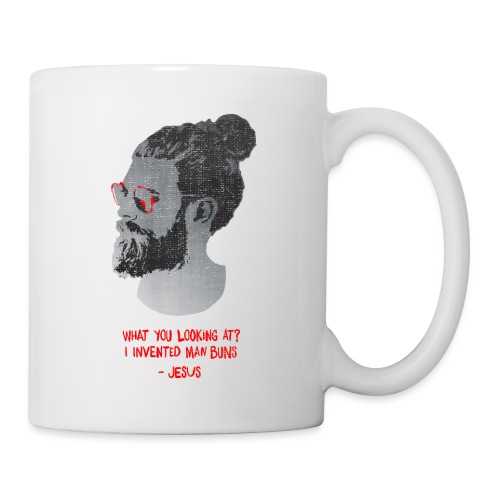 Jesus Invented Man Buns - Coffee/Tea Mug