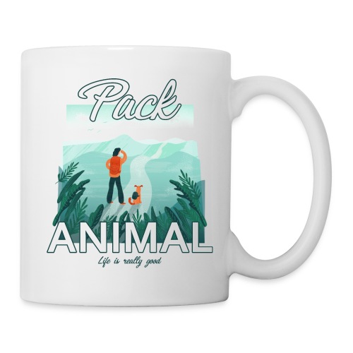 Life Is Really Good Pack Animal - Coffee/Tea Mug