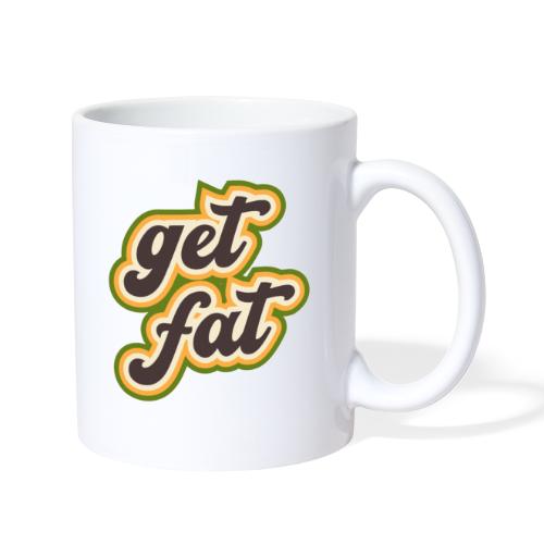 Retro get fat - Coffee/Tea Mug