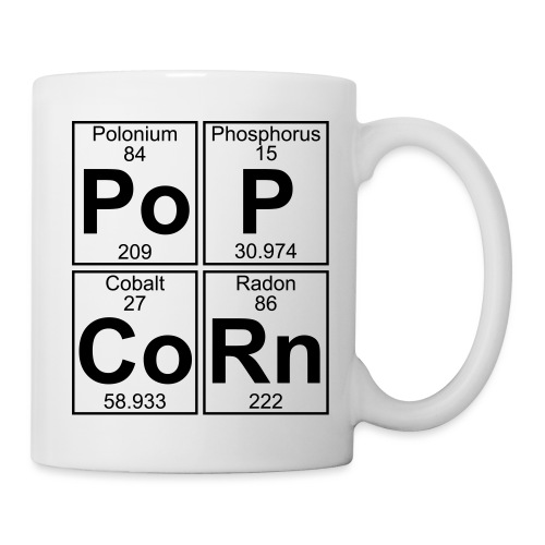 Po-P-Co-Rn (popcorn) - Full - Coffee/Tea Mug
