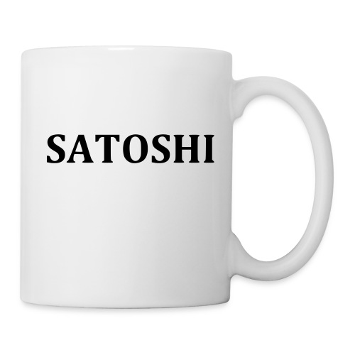 Satoshi only the name stroke - Coffee/Tea Mug