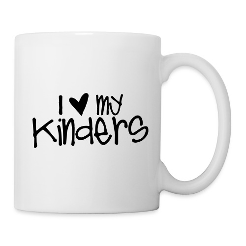 I Love My Kinders Teacher T-Shirts - Coffee/Tea Mug