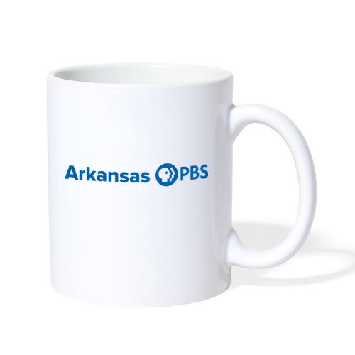 Arkansas PBS blue white - Coffee/Tea Mug