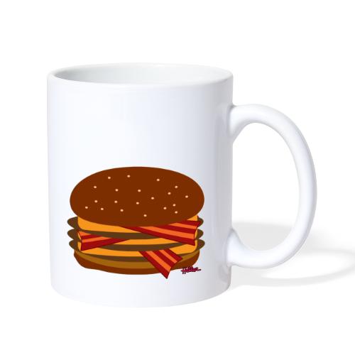 Virtual Cheeseburger - BACON Triple Cheese - Coffee/Tea Mug