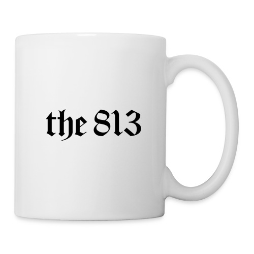 The 813 in Black Lettering - Coffee/Tea Mug