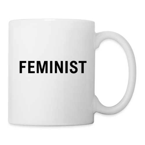 FEMINIST (in black letters) - Coffee/Tea Mug