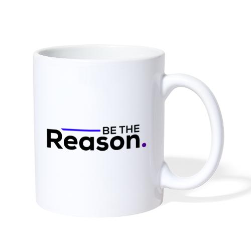 Be the Reason Logo (Black) - Coffee/Tea Mug