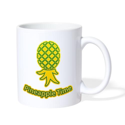 Swingers - Pineapple Time - Transparent Background - Coffee/Tea Mug