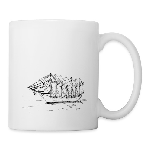 Seven-mast yacht - Coffee/Tea Mug