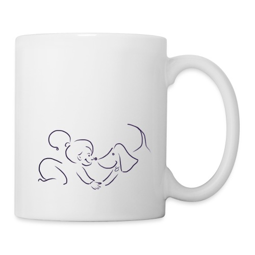 Akaija with dog - Coffee/Tea Mug