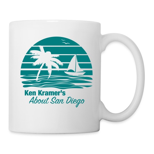 Ken's Awesome Monochrome Logo - Coffee/Tea Mug