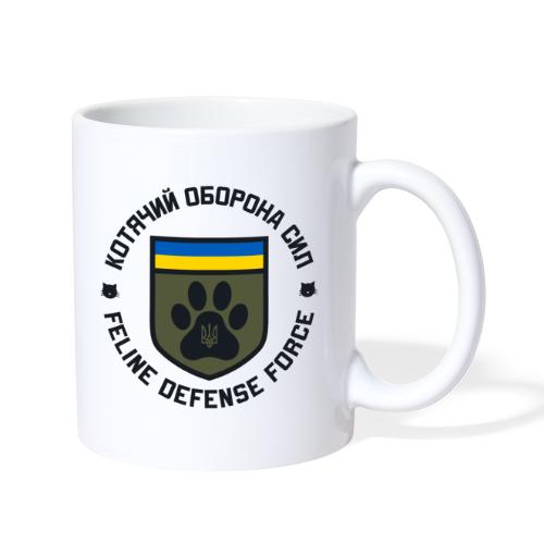Feline Defense Force Logo (US) - Coffee/Tea Mug