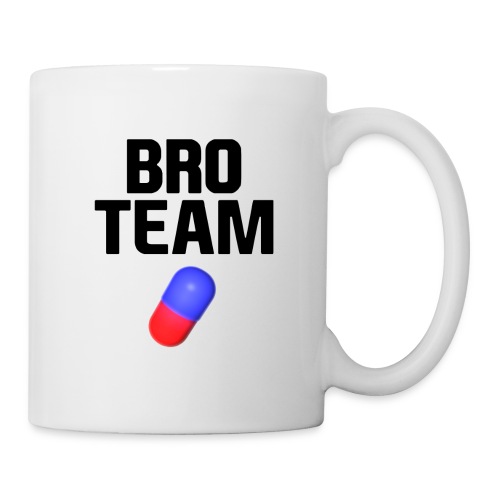 Bro Team Black Words Logo Women's T-Shirts - Coffee/Tea Mug