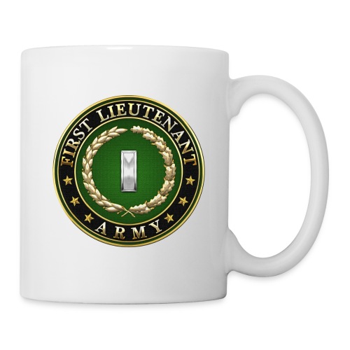 First Lieutenant (1LT) Rank Insignia 3D - Coffee/Tea Mug