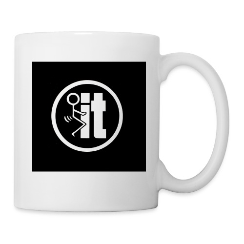 fuck it round tshirt - Coffee/Tea Mug
