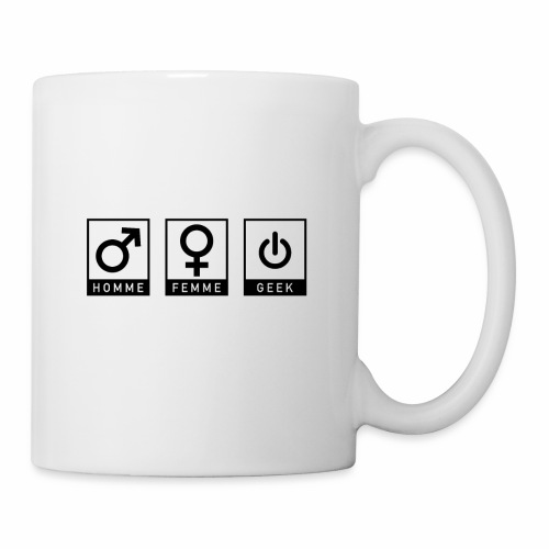 man / woman /geek - Coffee/Tea Mug