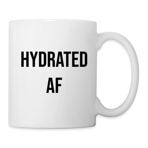 HYDRATED AF BLACK - Coffee/Tea Mug