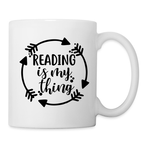Reading is My Thing Teacher T-Shirts - Coffee/Tea Mug