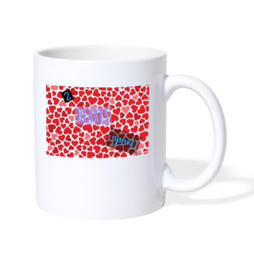 2 hearts apart - Coffee/Tea Mug