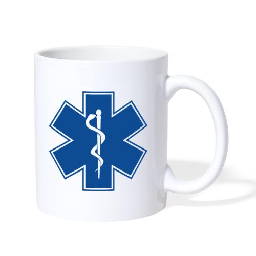EMT Health Care Rod of Asclepius Medical Symbol - Coffee/Tea Mug