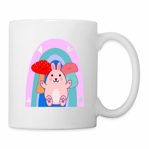 Easter Bunny Rabbit Mushroom Kawaii Anime LGBTQ - Coffee/Tea Mug